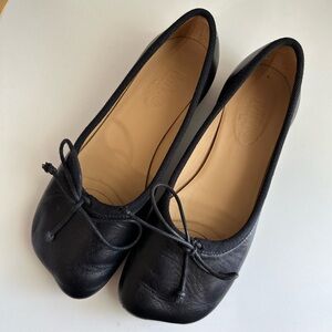 ❗️SOLD❗️MM6 Maison Margiela black anatomical ballet flats